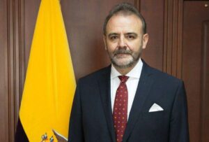 Cristian Espinosa fue nombrado embajador de Ecuador en Estados Unidos.
