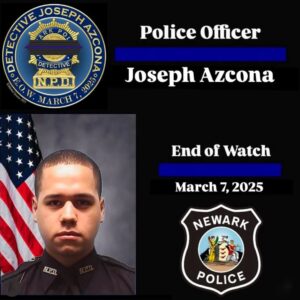 El legado del policía Joseph Azcona: un héroe caído en Newark