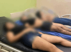 Tres jóvenes murieron luego de ser alcanzados por un rayo, en un balneario del cantón El Carmen