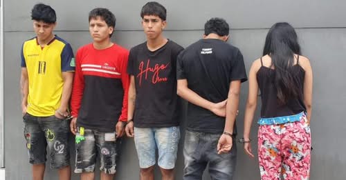 Golpe al crimen organizado: cinco sicarios vinculados a Los Lobos detenidos en Manta