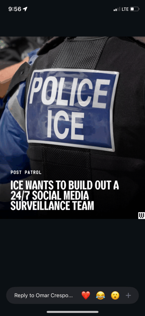 ICE Plans Round-the-Clock Social Media Surveillance Program