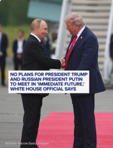 SUMMIT SHOCKWAVE: TRUMP-PUTIN BUDAPEST MEETING SHELVED AMID CEASEFIRE DEADLOCK