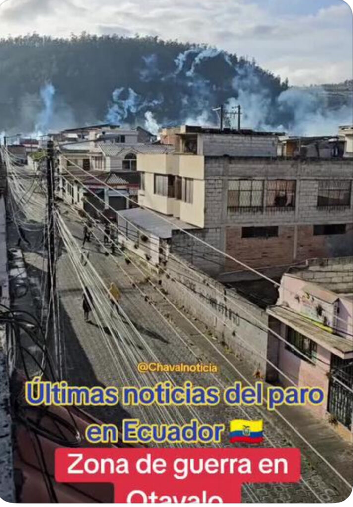 ECUADOR CRISIS ESCALATES: OTAVALO AWAKENS TO FIRE AND FURY AMID NATIONAL STRIKE 🔥