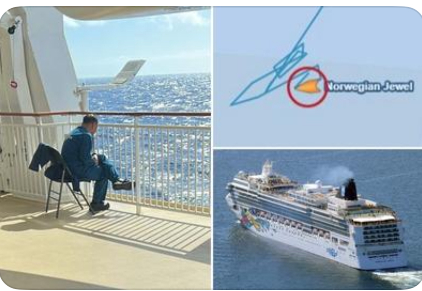 Midnight Alarm at Sea: Passenger Overboard Triggers Emergency on Norwegian Jewel’s Miami-Bound Voyage