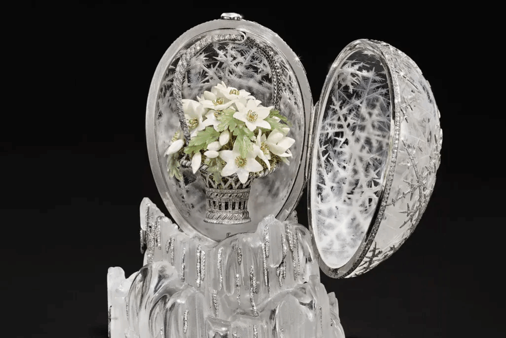 THE TSAR’S DIAMOND SNOWFLAKE: FABERGÉ’S LEGENDARY WINTER EGG SEEKS THIRD WORLD RECORD AT AUCTION