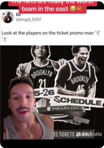 Los Brooklyn Nets se convierten en tendencia por un video viral que los llama “el peor equipo del Este”