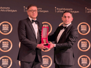 Headline: “Thailand Tops the Charts: Wins Two Global Awards for Smart Tourism Innovation”