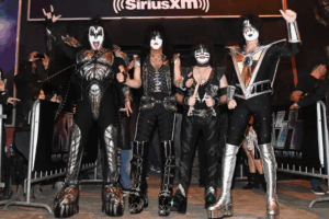 BITTER RIVALS UNITED IN GRIEF: KISS CO-FOUNDERS GENE SIMMONS, PAUL STANLEY, AND PETER CRISS REUNITE AT ACE FREHLEY'S MEMORIAL