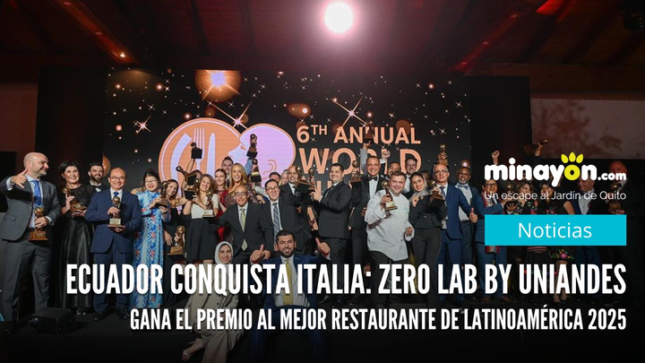 Zero Lab by Uniandes, el mejor restaurante de Latinoamérica 2025: Ecuador brilla en los World Culinary Awards