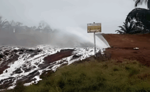 Emergencia ambiental en Quinindé: derrame de diésel tras perforación ilegal activa protocolos de contención