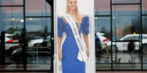 FROM RUNWAY TO TOY BOX: MISS ESTONIA’S ‘BARBIE’ ARRIVAL SHOCKS MISS UNIVERSE