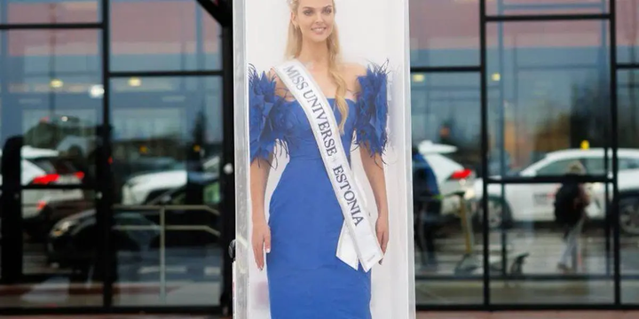 FROM RUNWAY TO TOY BOX: MISS ESTONIA’S ‘BARBIE’ ARRIVAL SHOCKS MISS UNIVERSE