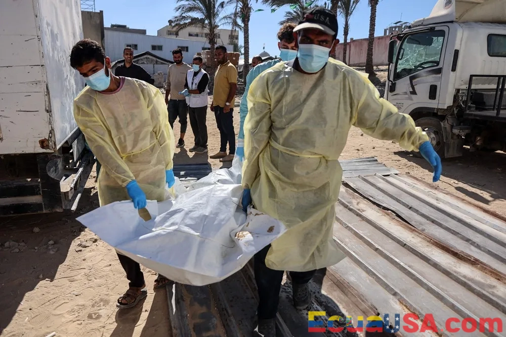 INTERCAMBIO DE LOS MUERTOS: EL TRÁGICO TRUEQUE DE CADÁVERES EN LA FRÁGIL TREGUA DE GAZA