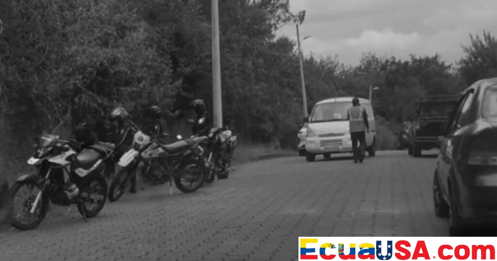 Hombre asesinado a tiros en la entrada de Ciudad Jardín, sur de Quito: víctima no identificada mientras avanzan trabajos forenses