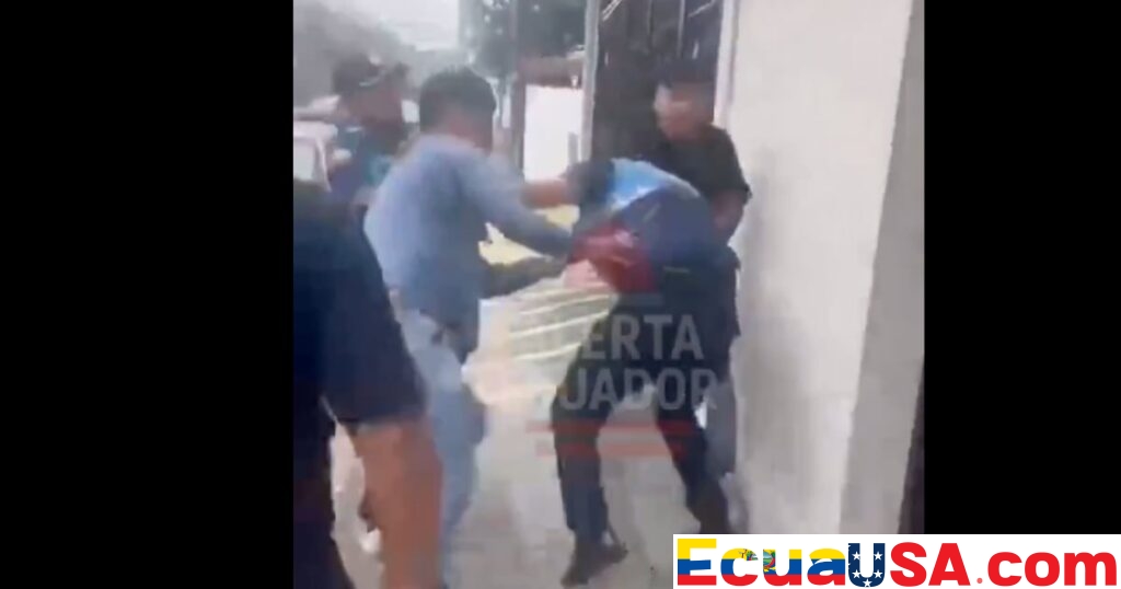 Men Assault Municipal Agents After Traffic Accident in Guayaquil; Attackers Arrested