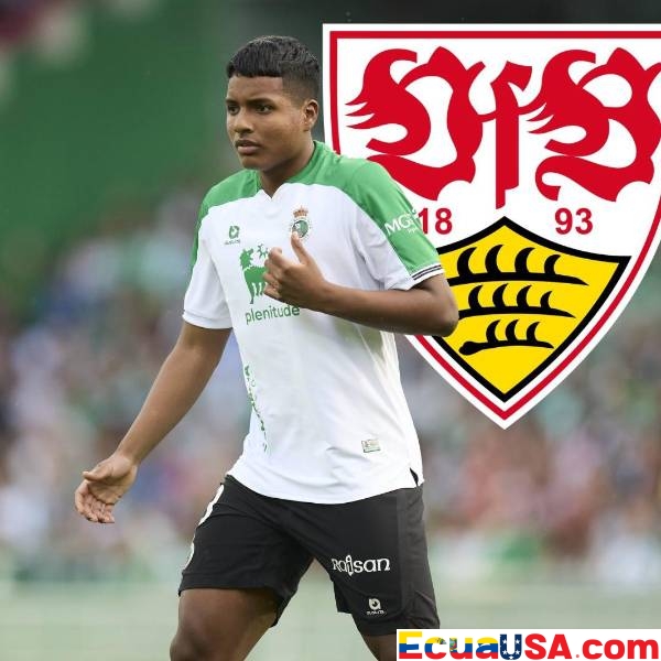Stuttgart apunta al talento ecuatoriano Jeremy Arévalo para 2026