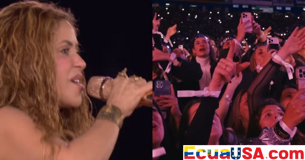 SHAKIRA’S HEARTFELT MESSAGE TO ECUADOR AFTER HER FIRST WORLD TOUR CONCERT IN QUITO