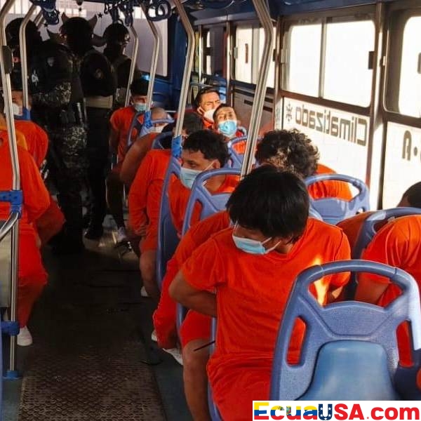 FLIGHT OF THE WARLORDS: 23 HIGH-VALUE GANG LEADERS MOVED TO ECUADOR’S NEW SUPER-MAX PRISON