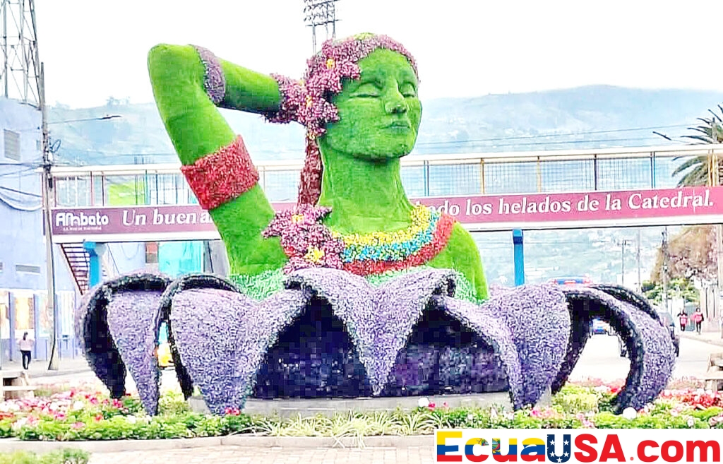 Ambato Comes Alive: Roundabouts Turned Into Urban Garden Spaces