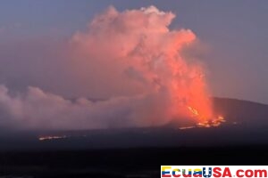 Susurros Bajo las Olas: El Silencioso Despertar de un Volcán en Galápagos