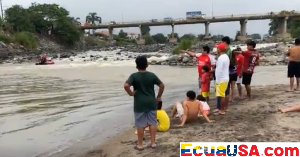 Joven desaparece tras rescatar a dos adolescentes en el río Jubones de El Oro; búsqueda en curso en El Guabo y Machala
