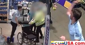 VIDEO: Fingió No Poder Caminar y Fue Sorprendido Robando Dos Cajas de Cerveza Ocultas Bajo una Chaqueta