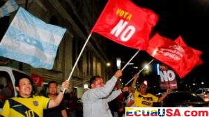 Ecuador Voters Reject Foreign Military Bases and Constitutional Rewrite