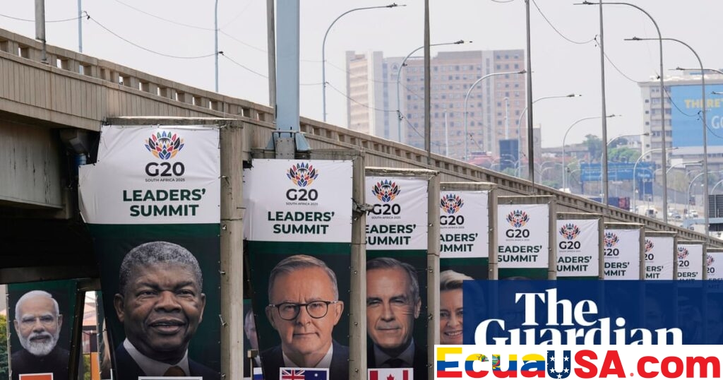 EE. UU. se ausenta de la primera cumbre africana del G20, Sudáfrica critica la decisión