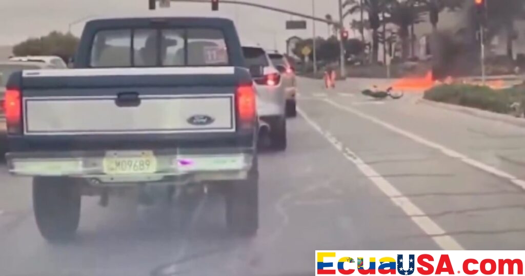 Adolescente Prendido en Llamas Tras Pasarse un Semáforo en Rojo en Phoenix: Choque Provoca Fuego y Pánico