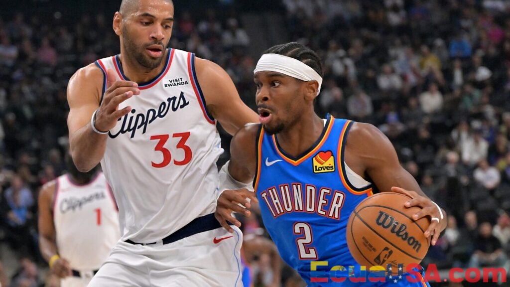 Ritmo Imparable: Oklahoma City Thunder Aplasta a los Clippers y Extiende Racha Ganadora a Ocho Partidos