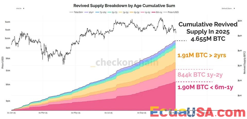The Awakening of the Titans: 4.65 Million Dormant Bitcoin Return to Life and Shake the Market