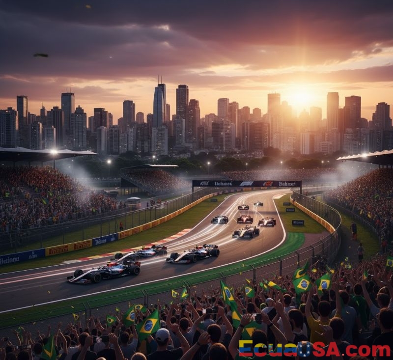 ¡Fiebre en Interlagos! El Gran Premio de São Paulo es la Fusión Perfecta de Fórmula 1 y Samba