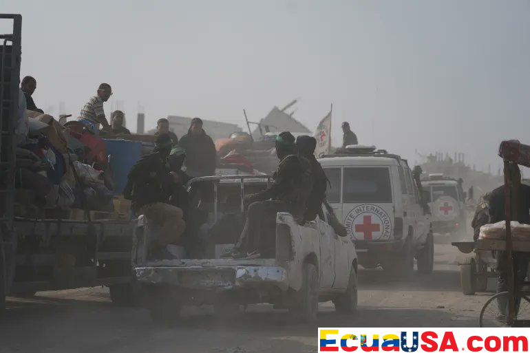 Un Traspaso Lúgubre: Cruz Roja Recupera Restos de Rehén de Hamas en Gaza