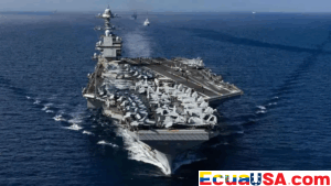 The $13 Billion Titan: USS Ford Arrives in Caribbean, Escalating Tensions