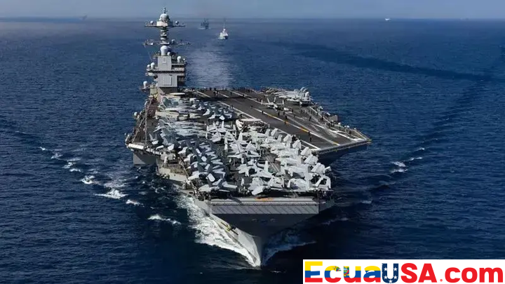 The $13 Billion Titan: USS Ford Arrives in Caribbean, Escalating Tensions