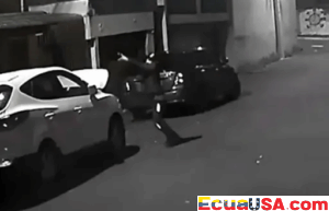 Tarde Tranquila, Amenaza Súbita: Robo de Piezas de Automóvil en Quito