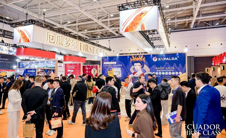 El Camarón Ecuatoriano Brilla en Qingdao y Refuerza Vínculos Comerciales con Asia