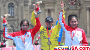Silvia Ortiz Gana el Primer Oro de Ecuador en el Maratón de los Juegos Bolivarianos 2025