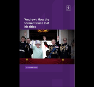 EL PRÍNCIPE QUE DEJÓ DE SERLO: ANDREW MOUNTBATTEN-WINDSOR Y LA HUMILLACIÓN DEFINITIVA DICTADA POR EL PALACIO