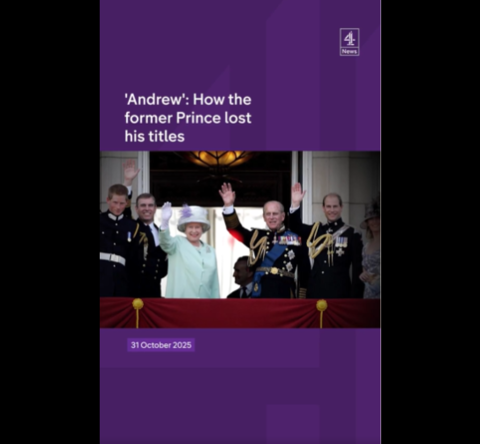 EL PRÍNCIPE QUE DEJÓ DE SERLO: ANDREW MOUNTBATTEN-WINDSOR Y LA HUMILLACIÓN DEFINITIVA DICTADA POR EL PALACIO