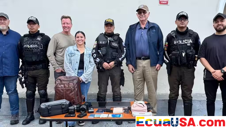 Foreign Tourists Robbed in Quito: Stolen Devices Tracked to Historic Center Home