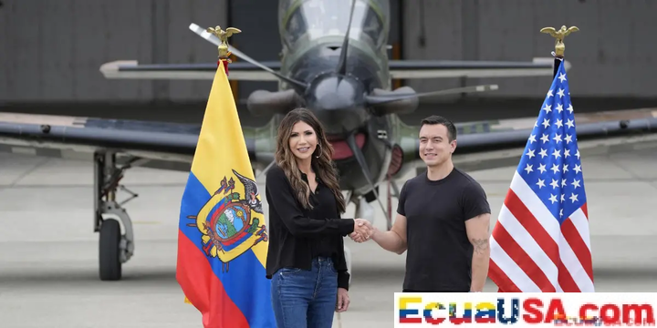 PACIFIC ALLIANCE: THE HISTORIC MEETING BETWEEN DANIEL NOBOA AND KRISTI NOEM REDEFINES ECUADOR–UNITED STATES COOPERATION