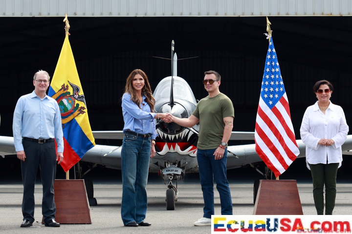 NOEM TOURS FAE BASES IN MANTA AND SALINAS, WRAPS VISIT WITH SECURITY COOPERATION FOCUS