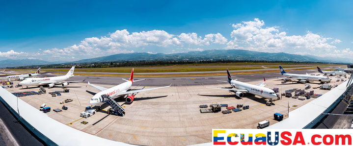 Media Hora de Pausa en el Cielo: Operaciones del Aeropuerto de Quito Suspendidas Temporalmente