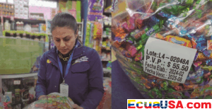 El Dulce Veneno: ARCSA Incauta Más de 9.600 Dulces Vencidos y Clandestinos en el Sur de Quito