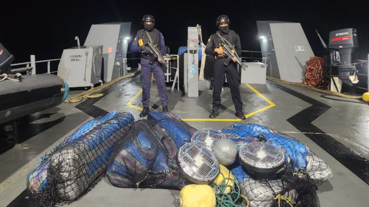 Weapons Confiscated Near Galápagos in Maritime Sweep Tied to Transnational Arms Network