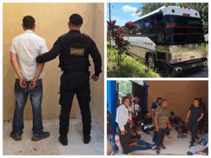 Six Ecuadorian Migrants Among Bus Intercepted in Guatemala as Authorities Crack Down on Irregular Movement