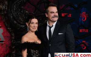 AFTER THE RUMORS: MILLIE BOBBY BROWN AND DAVID HARBOUR REUNITE AND SHOW UNITY AT THE FINAL STRANGER THINGS PREMIERE