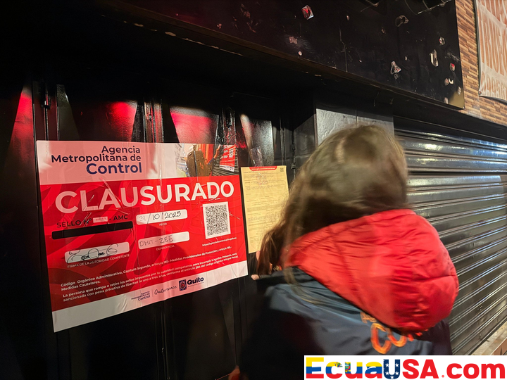 Cuatro Restaurantes Cerrados en el Norte de Quito por Funcionamiento Ilegal como Discotecas, Sobreocupación y Menores Presentes