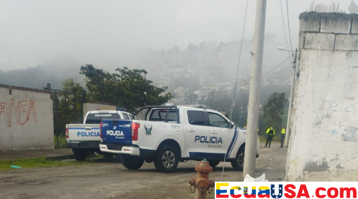 Taxista de 28 años encontrado muerto en Llano Chico: Policía investiga ataque con cuchillo en el norte de Quito